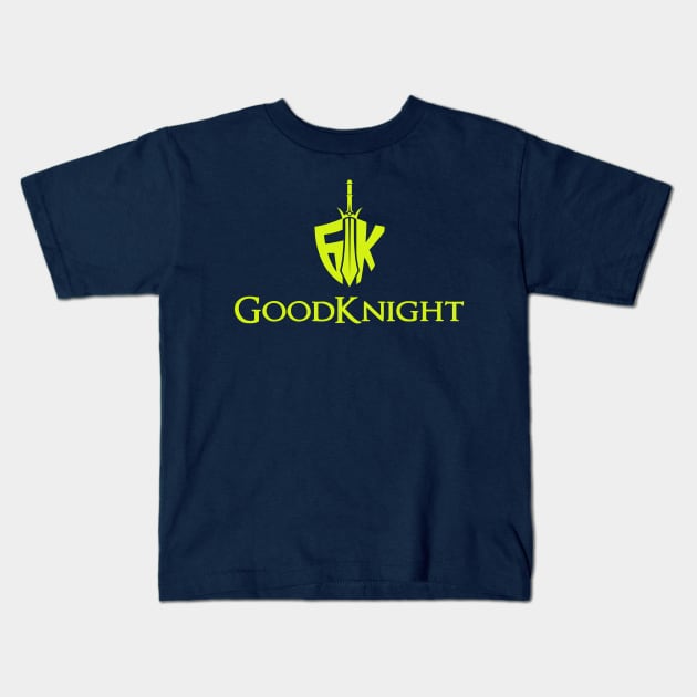 GoodKnight: A Comedy Rap Duo- Navy 2 Kids T-Shirt by Clif_Knight